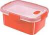 Toidukarp Curver SMART MICRO-WAVE ECO 252890, 1,2 L, punane