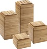 Hoiukastide komplekt Zwilling Storage 35101-400-0, 4 tk, bambus