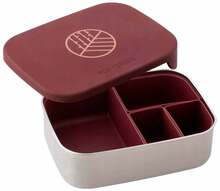 Toidukarp Eco Rascals ECORASCALS Classic Lunch Box Bento, 1,6 L, bordo