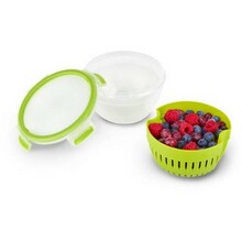 Puuviljakauss Emsa Clip&Go N10722, 1,1 L, läbipaistev