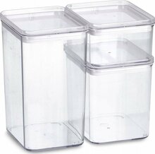 Toidukarbi komplekt Zeller Pieces, 3 tk, 0,8 - 2,5 L