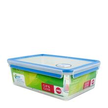 Toidukarp Emsa Clip & Close 508547, 5,4-5,5 L, läbipaistev/sinine, ristkülikukujuline