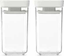 Säilituskarpide komplekt Brabantia Tasty+, 150 ml, heledat halli värvi, 2 tk