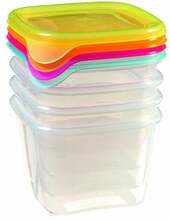 Toidu säilituskarpide komplekt Curver Fresh&Go, 4 x 0,45 L
