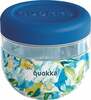 Toidukarp Quokka Bubble, 770 ml, sinine pojengidega