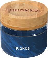 Klaasist toidupurk Quokka Deli Food Jar Wood Grain, 500 ml