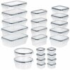Toidukarpide komplekt Vilde 229159, 0,06-0,84 L, läbipaistev, 24 tk
