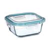 Klaasist toidukarp 5five Simply Smart CLIP, 800 ml, sinine