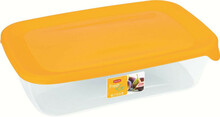 Toidukarp Curver Fresh&Go, 0,5 L, kollane/läbipaistev