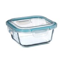 Klaasist toidukarp 5five Simply Smart CLIP, 800 ml, sinine