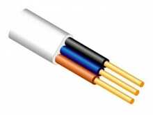 Paigalduskaabel Lietkabelis Ydy P 300/500V, 3 x 2,5 mm2, lame, monoliit, 10 m