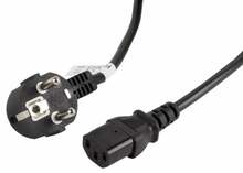 Toitekaabel Lanberg CA-C13C-11CC-0030-BK, IEC 320 C13, Schuko, 3 m, must