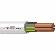 Paigalduskaabel Lietkabelis Owy BVV-F, 5 x 6,0 mm2, ümar, mitmeharuline, valge