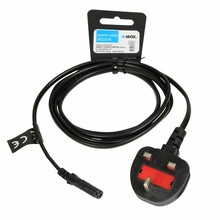 Toitekaabel iBox Euro 2-PIN, 1,8 m, UK pistik