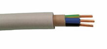 Paigalduskaabel Lietkabelis Nym-J 300/500V, 3 x 2,5 mm2, ümmargune, monoliit, 50 m