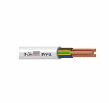 Elektripaigalduskaabel BVV-LL, 5 x 1,5 mm2, valge
