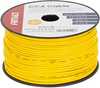 Ühesooneline kaabel Amio AMIO-04447, 1 x 0,75 mm2, kollane, 100 m