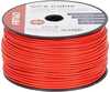 Ühesooneline punane kaabel Amio AMIO-04450, 1 x 0,75 mm2, 100 m