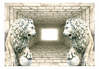 Fototapeet Artgeist Chamber Of Lions, 280 cm x 280 cm