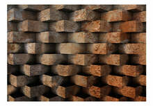 Fototapeet Artgeist Brick Braid XXLNEW011232, 210 cm x 300 cm