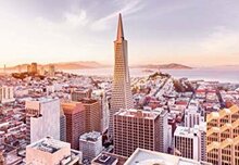 Fototapeet Komar San Francisco Morning 8-535, 368 cm x 254 cm