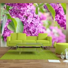 Fototapeet Artgeist Lilac Flowers 4XLNEW010640, 280 cm x 400 cm