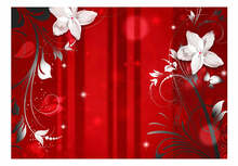 Fototapeet Artgeist Abstract In Red, SNEW010604, 70 cm x 100 cm