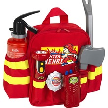 Tuletõrjuja seljakott Klein Firefighter Henry, punane, 7 osa