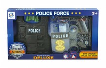 Politseikomplekt Askato Police Set With Vest, mitmevärviline