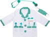 Arsti kostüüm Melissa & Doug Role Play Doctor Costume, valge/roheline