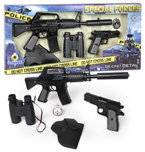 Politsei mängukomplekt Gonher Special Force, 446/6, 8 padrunit