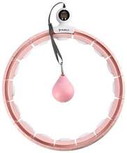 Massaaživõimlemisrõngas HMS Hula Hoop HHM15, 44 cm, 0.4 kg, roosa