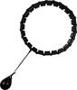 Masseeriv võimlemisrõngas Enero Fit raskusega, must