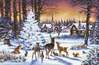 Tikkimiskomplekt Letistitch Christmas Wood SLETI947