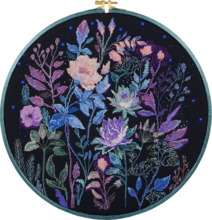 Ristpistekomplekt Abris Art Öö eufooria AAH-196, 30 x 30 cm