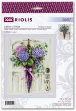 Tikkimiskomplekt Riolis Umbrella Wreath SR2087, 24 x 30 cm