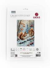 Tikkimiskomplekt Luca-S Oravate rõõm SBU5064, 21 x 32 cm