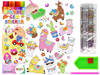 Teemanttikandiga kleebiste komplekt Lean Llamas Animals Mosaic