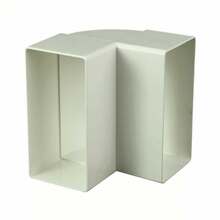 Ventilatsioonitoru põlv EUROPLAST KLV, 110 x 55 mm, 90 vertikaalne