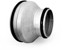 Üleminek õhukanalitele Alnor RPCL-125-100, 100-125 mm