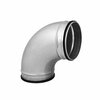 Torupõlv Alnor PBG-90-160, 90, d160 mm, tsingitud plekk