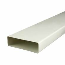 Ventilatsioonikanal Europlast K-1,5, 1.5 m x 110 x 55 mm