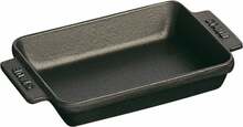 Küpsetusvorm Staub Rectangular Mini, 250 ml, must