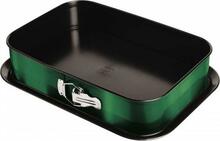 Küpsetusvorm Berlinger Haus Emerald BH-6461, 39 x 27 cm, must/roheline