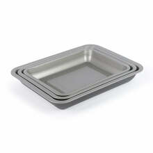 Küpsetusplaatide komplekt Salter BW13675, 3-osaline, süsinikteras