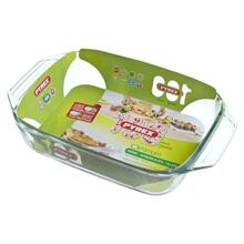 Ahjuvorm Pyrex, 39 x 25 cm, läbipaistev