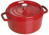 Malmipott Staub La Cocotte, 26 cm, 5,2 l, punane