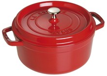 Malmipott Staub La Cocotte, 26 cm, 5,2 l, punane