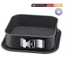 Küpsetusvorm Kaiser La Forme Plus, 24 x 24 cm, must