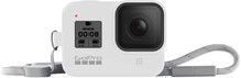 GoPro Sleeve + Lanyard Hero8 Black, White Hot AJSST-002